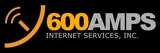 600Amps Internet Services Logo