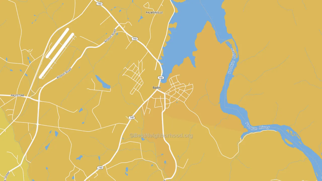 Map of the best neighborhoods in the 28009 area, with better matches in green and worse matches in red