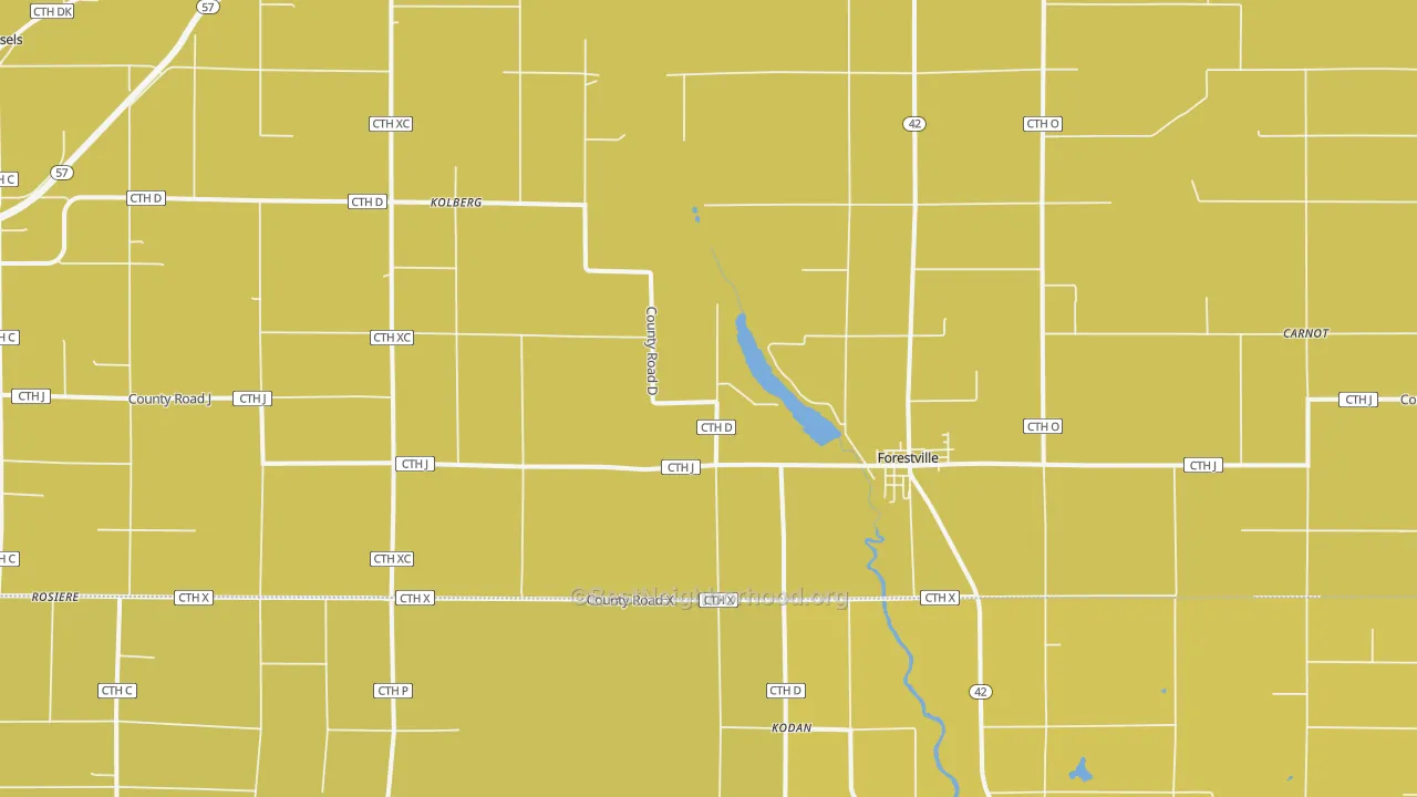 Map of the best neighborhoods in the 54213 area, with better matches in green and worse matches in red