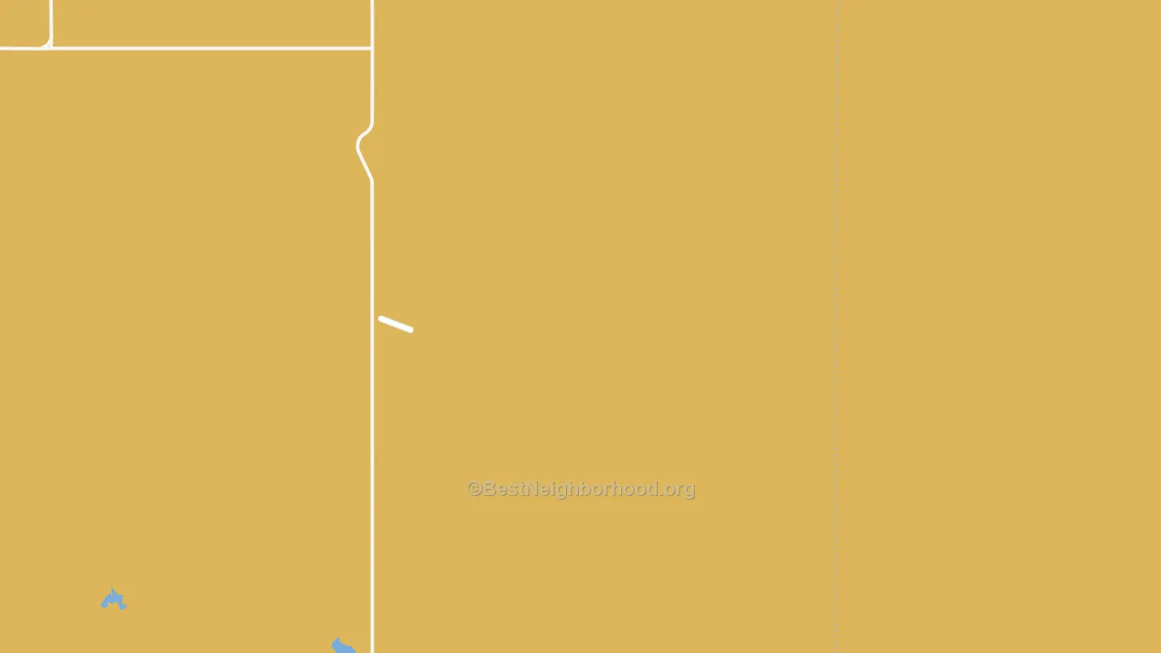 Map of the best neighborhoods in the 57775 area, with better matches in green and worse matches in red