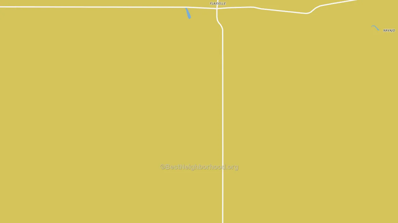 Map of the best neighborhoods in the 59222 area, with better matches in green and worse matches in red