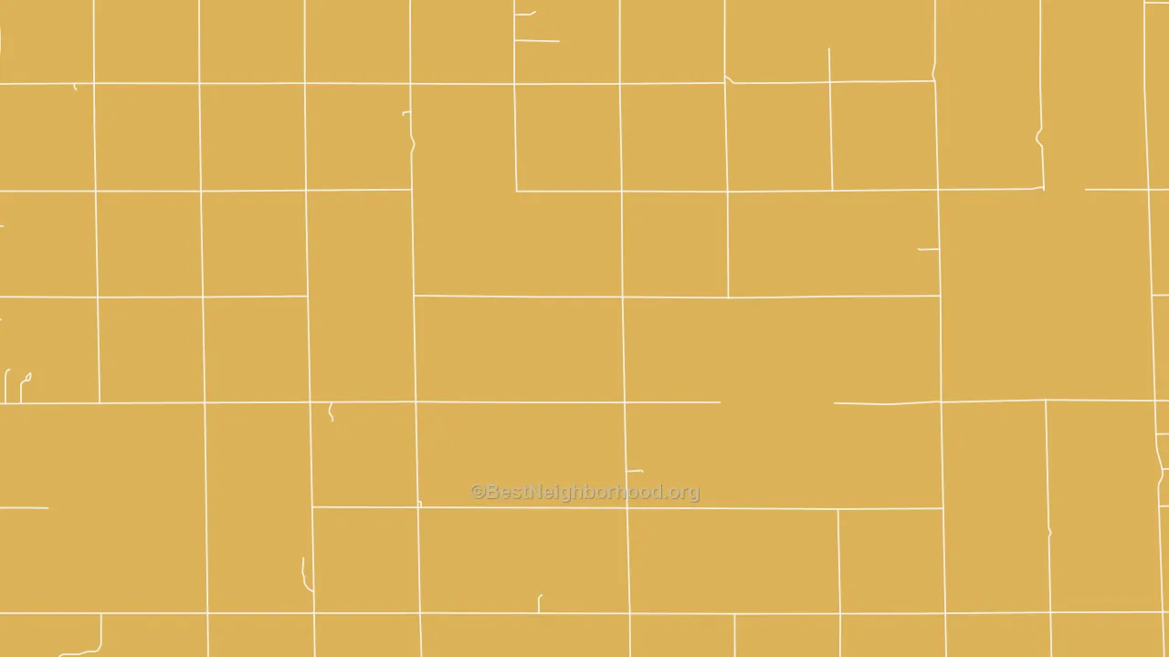 Map of the best neighborhoods in the 67559 area, with better matches in green and worse matches in red