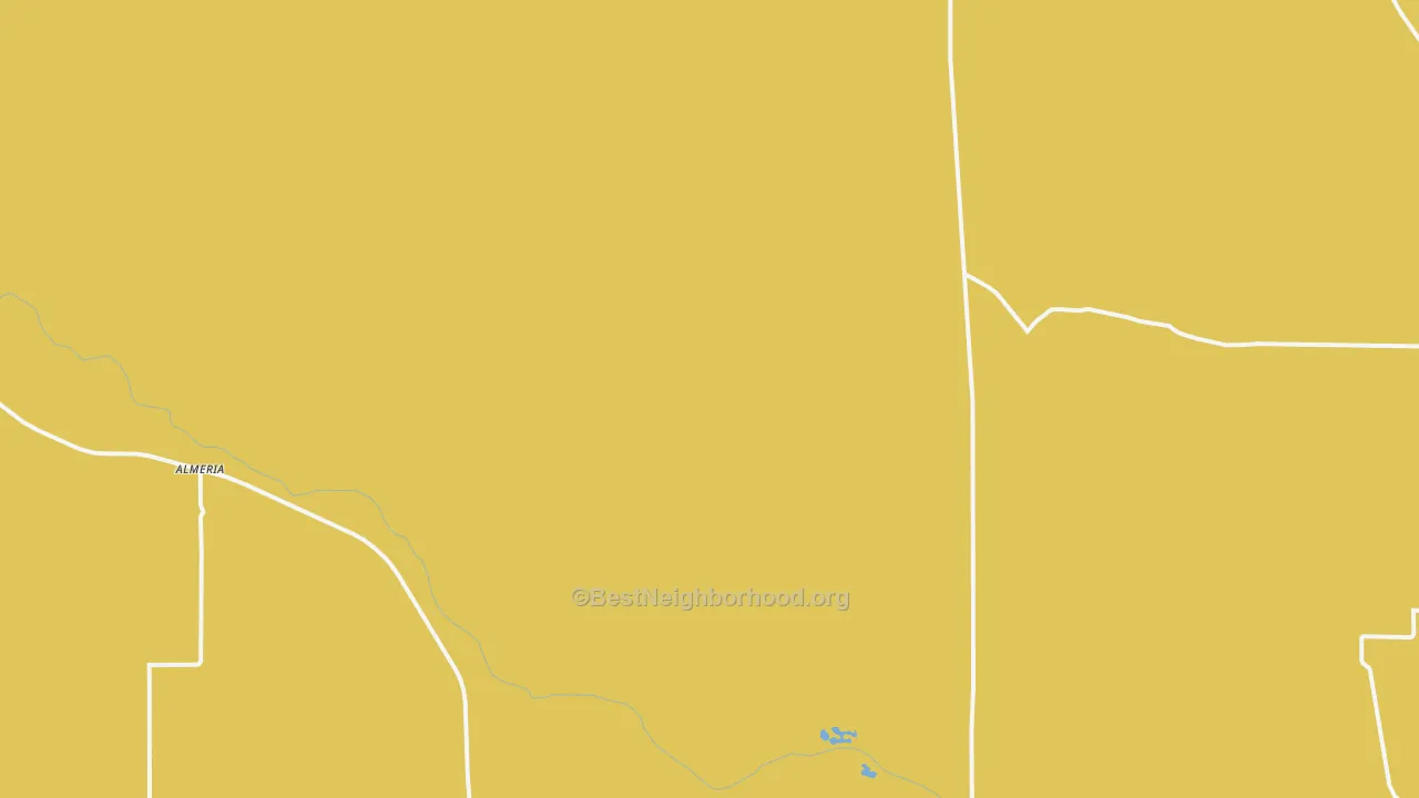 Map of the best neighborhoods in the 68879 area, with better matches in green and worse matches in red