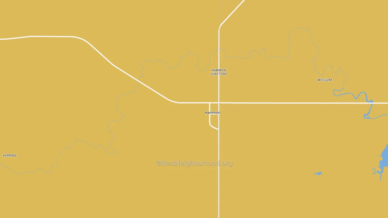 Map of the best neighborhoods in the 73650 area, with better matches in green and worse matches in red