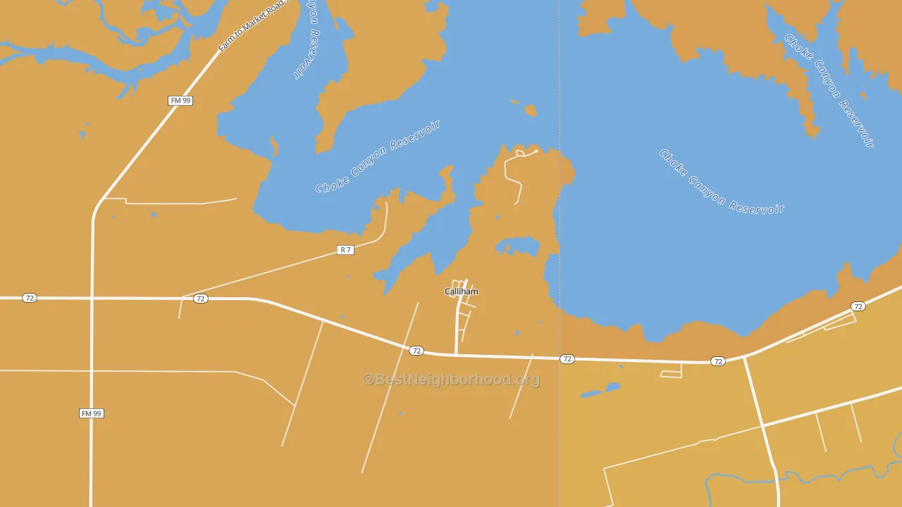 Map of the best neighborhoods in the 78007 area, with better matches in green and worse matches in red