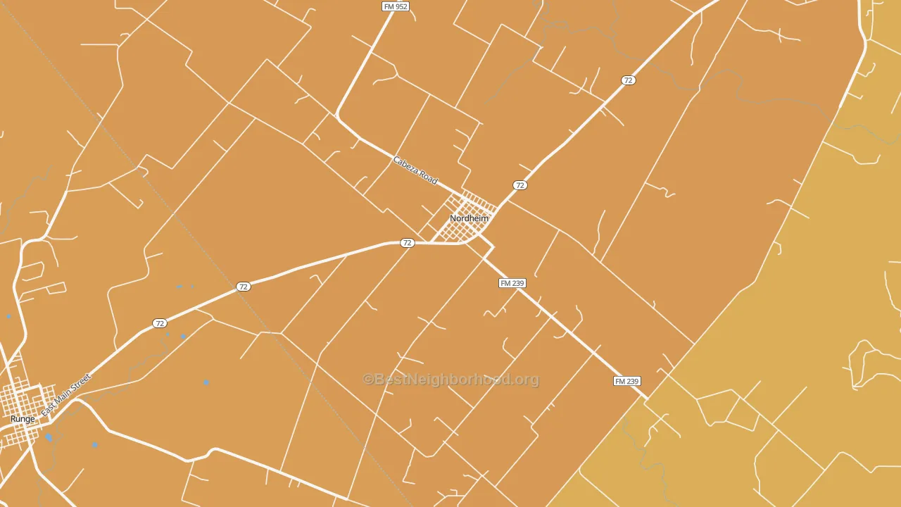 Map of the best neighborhoods in the 78141 area, with better matches in green and worse matches in red
