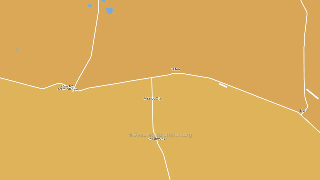 Map of the best neighborhoods in the 78369 area, with better matches in green and worse matches in red
