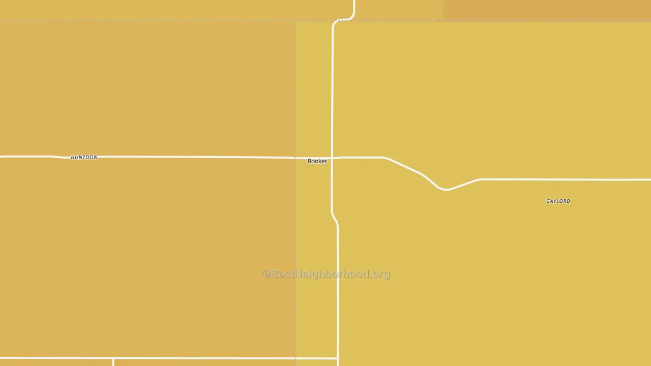 Map of the best neighborhoods in the 79005 area, with better matches in green and worse matches in red