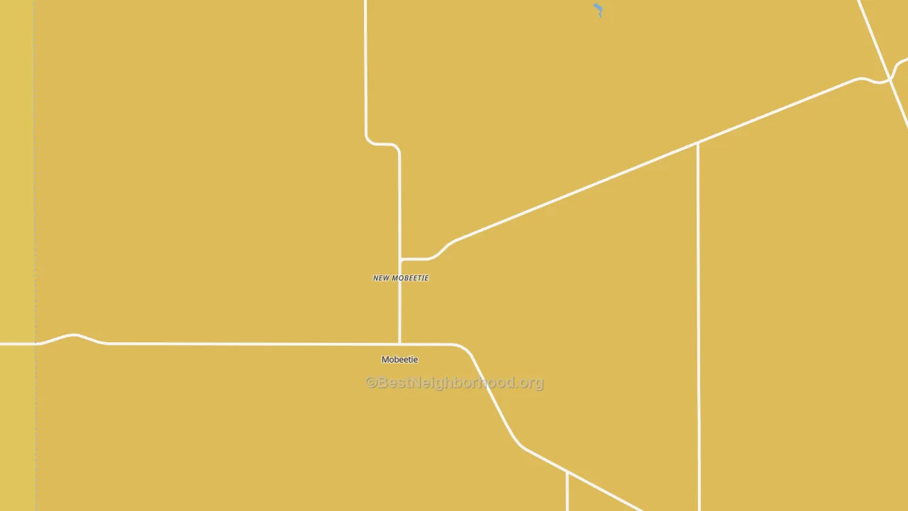 Map of the best neighborhoods in the 79061 area, with better matches in green and worse matches in red