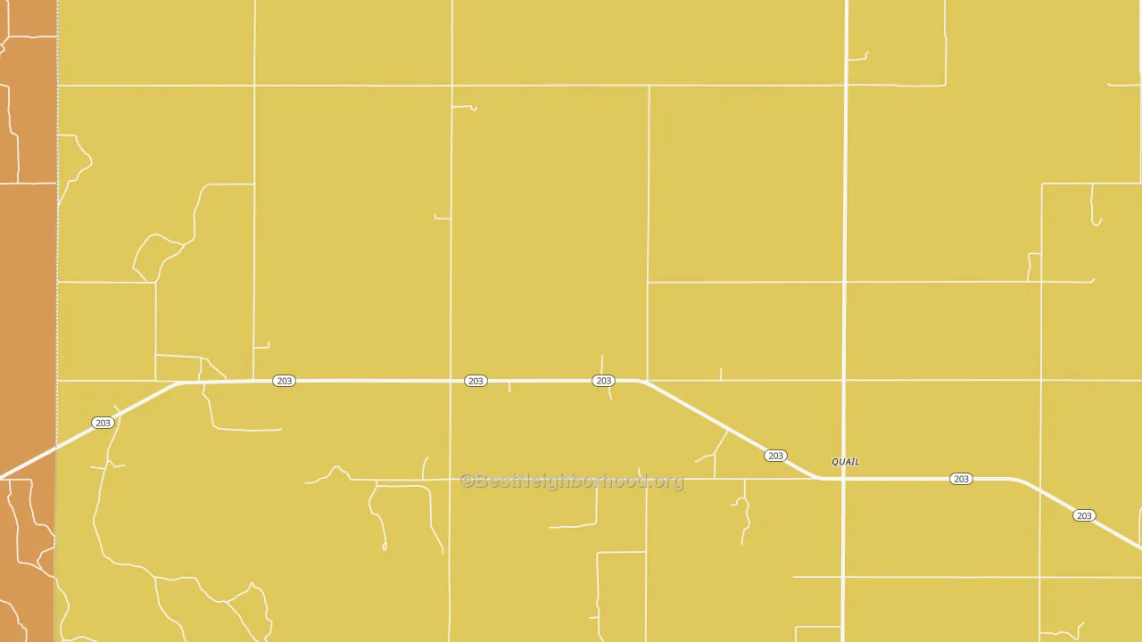 Map of the best neighborhoods in the 79251 area, with better matches in green and worse matches in red