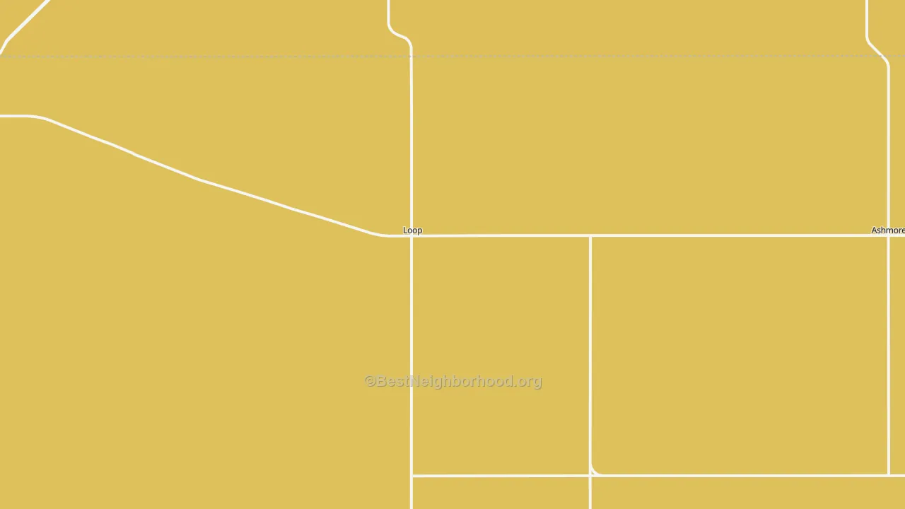 Map of the best neighborhoods in the 79342 area, with better matches in green and worse matches in red