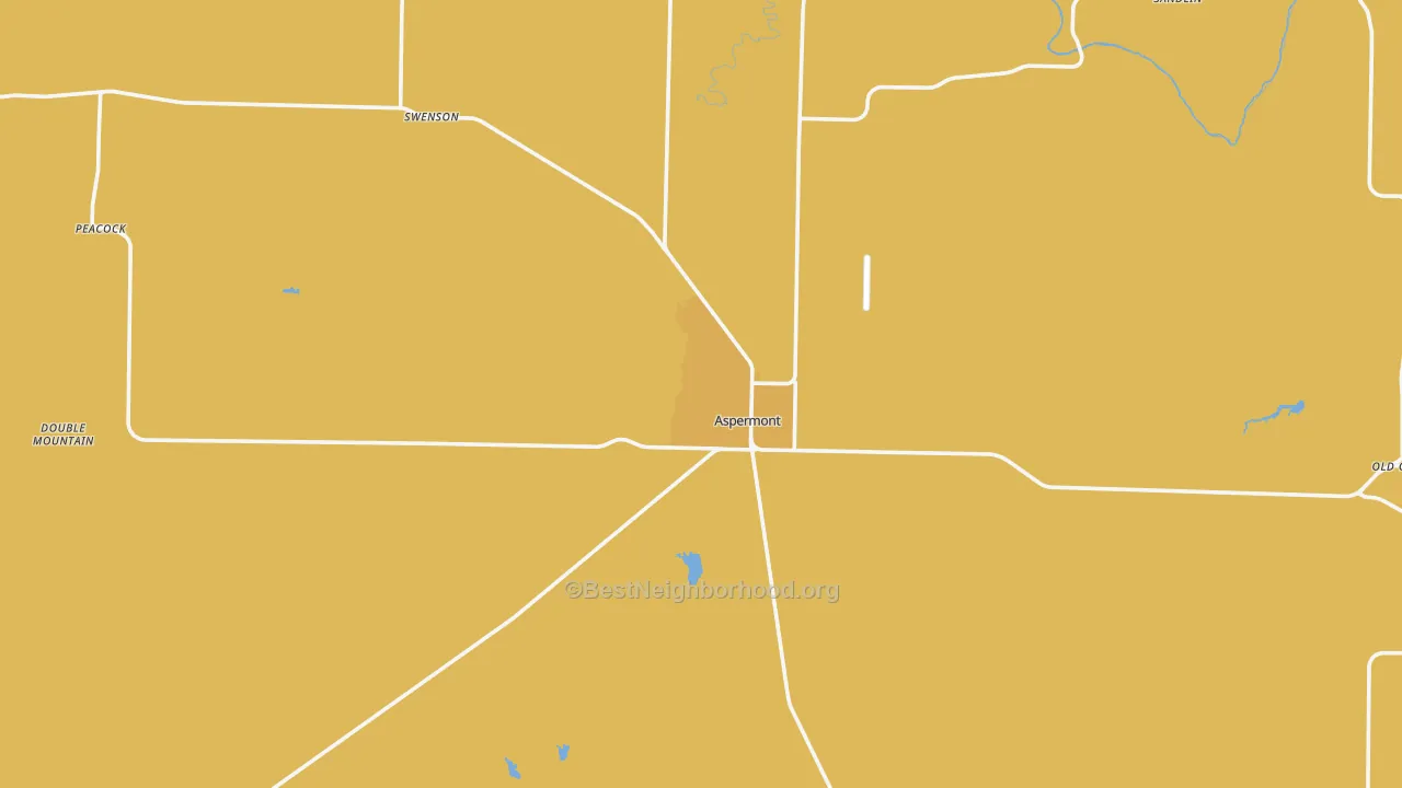 Map of the best neighborhoods in the 79502 area, with better matches in green and worse matches in red
