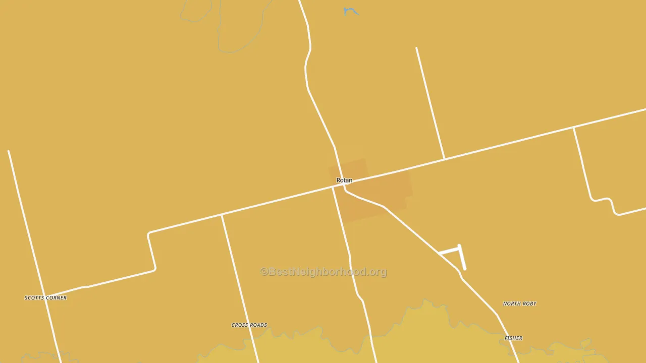 Map of the best neighborhoods in the 79546 area, with better matches in green and worse matches in red