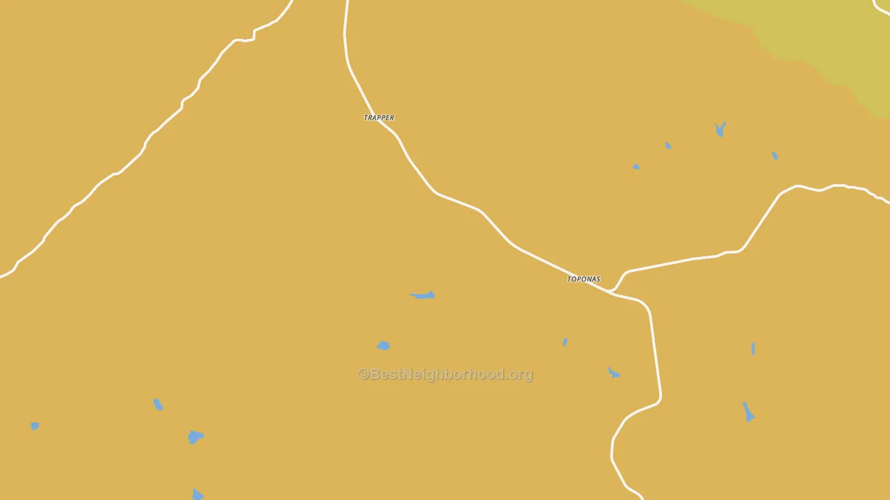 Map of the best neighborhoods in the 80479 area, with better matches in green and worse matches in red