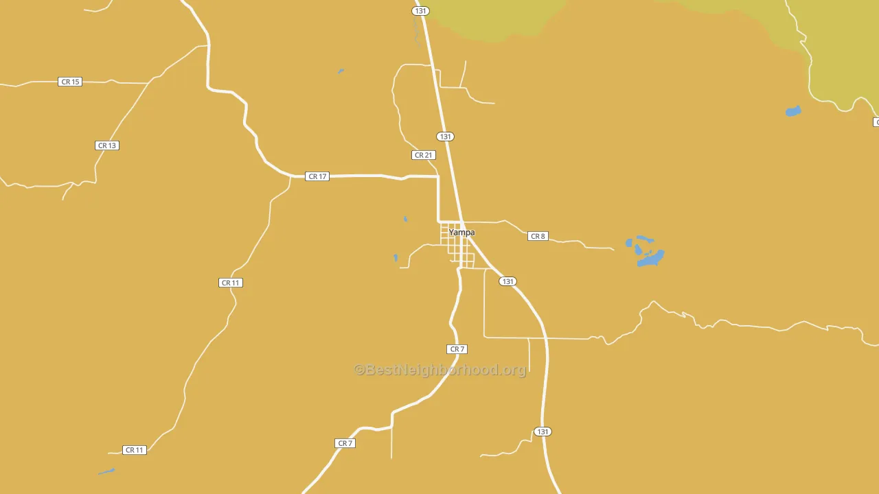 Map of the best neighborhoods in the 80483 area, with better matches in green and worse matches in red