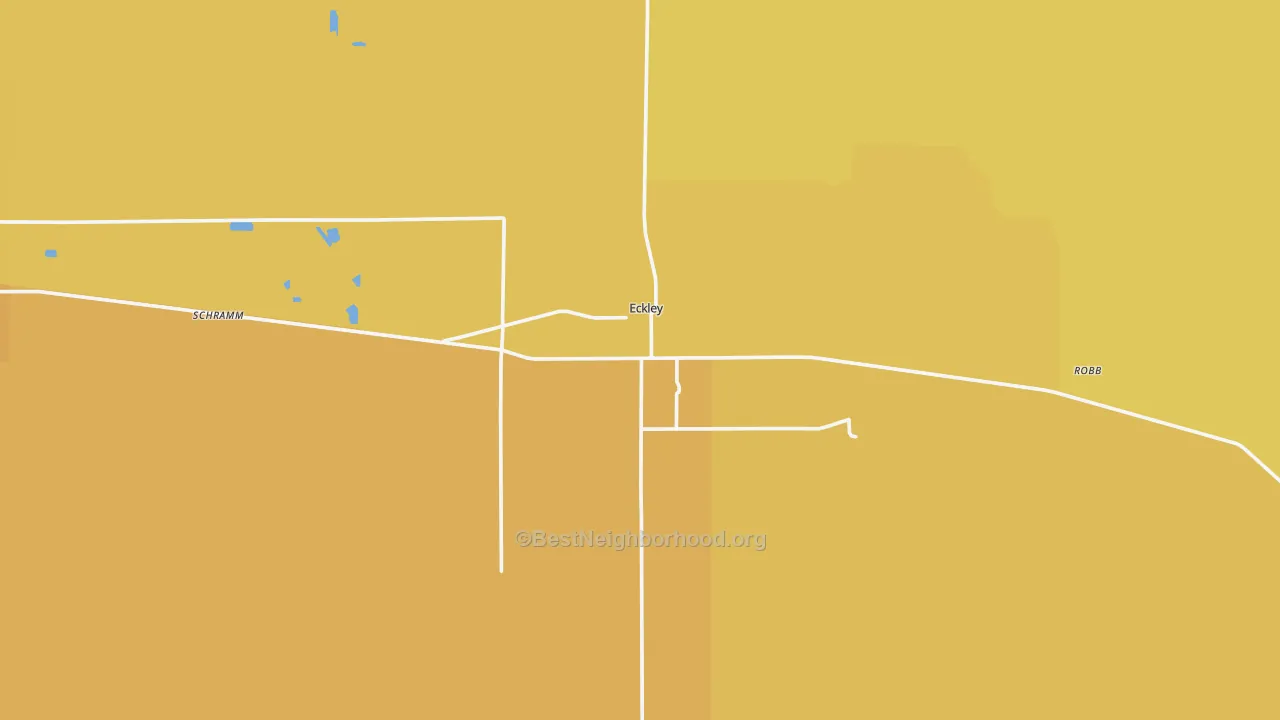 Map of the best neighborhoods in the 80727 area, with better matches in green and worse matches in red