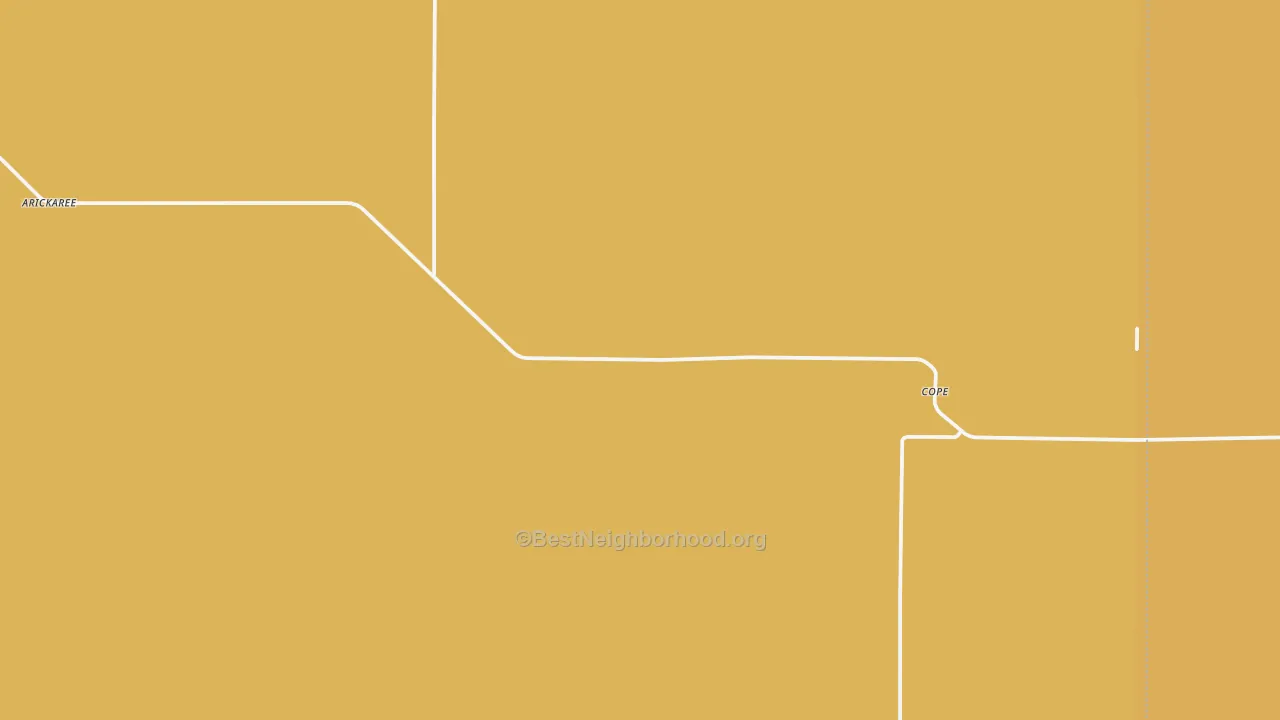 Map of the best neighborhoods in the 80812 area, with better matches in green and worse matches in red