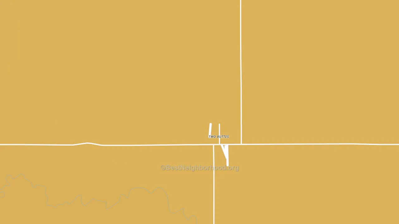 Map of the best neighborhoods in the 81084 area, with better matches in green and worse matches in red