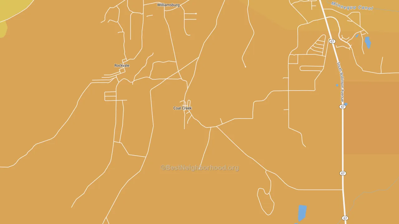 Map of the best neighborhoods in the 81221 area, with better matches in green and worse matches in red