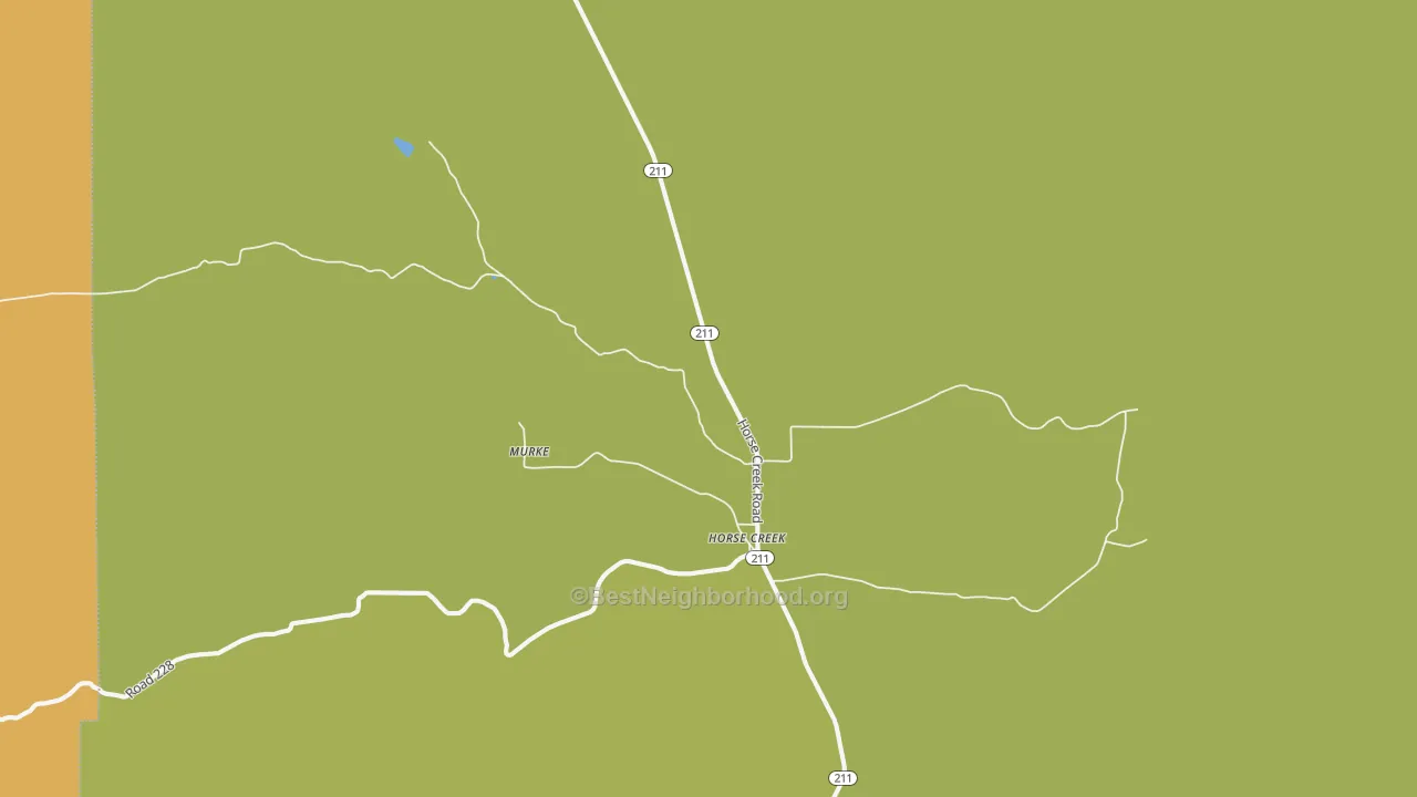Map of the best neighborhoods in the 82061 area, with better matches in green and worse matches in red