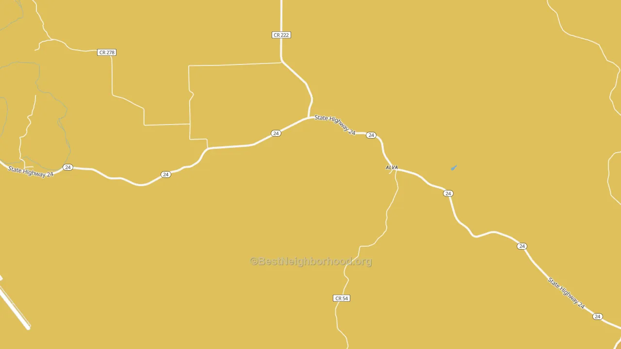 Map of the best neighborhoods in the 82711 area, with better matches in green and worse matches in red