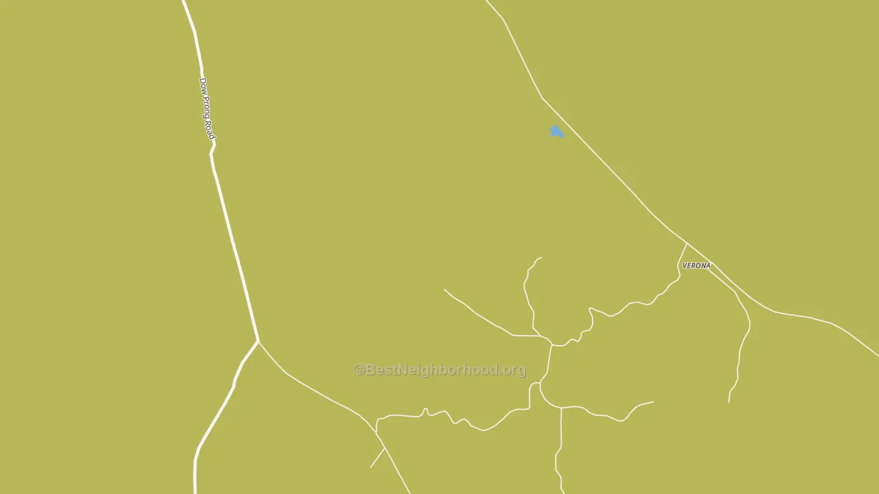 Map of the best neighborhoods in the 82845 area, with better matches in green and worse matches in red
