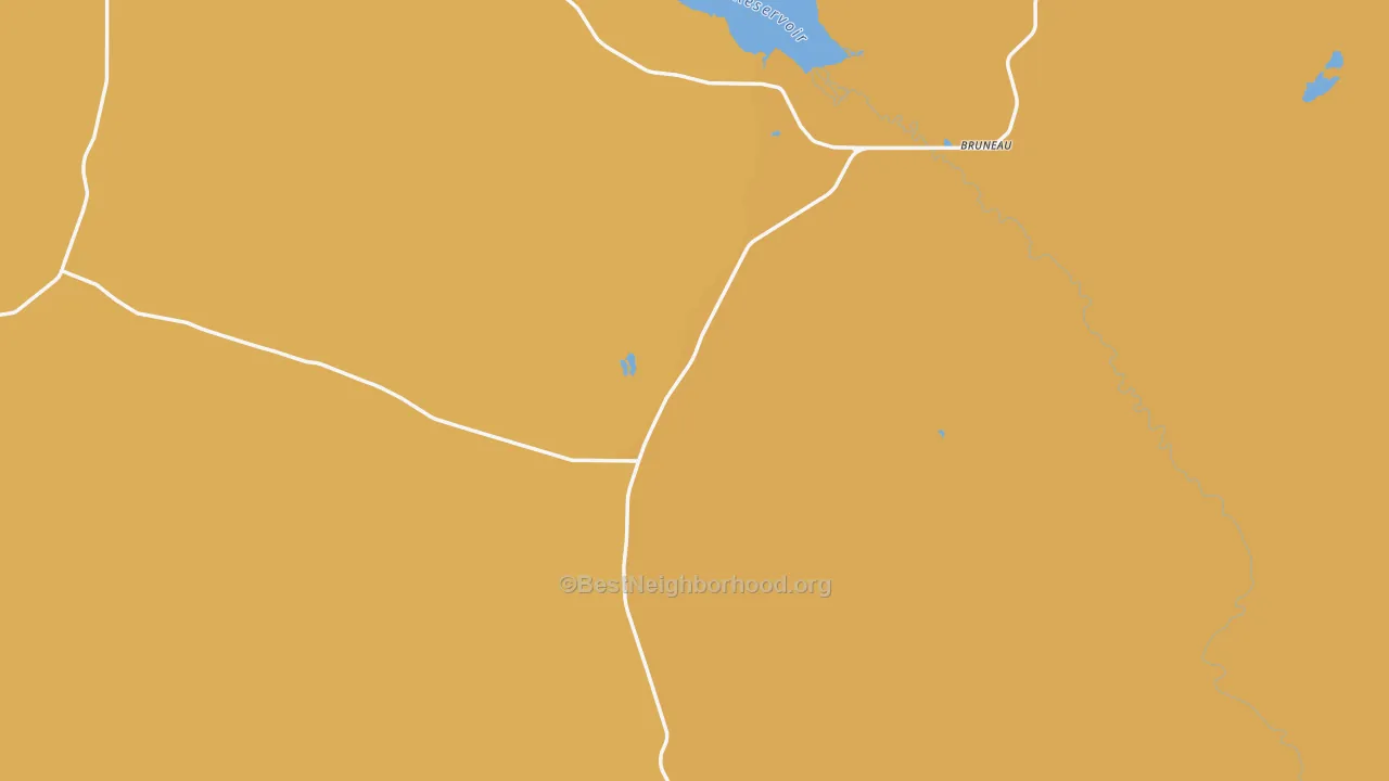 Map of the best neighborhoods in the 83604 area, with better matches in green and worse matches in red