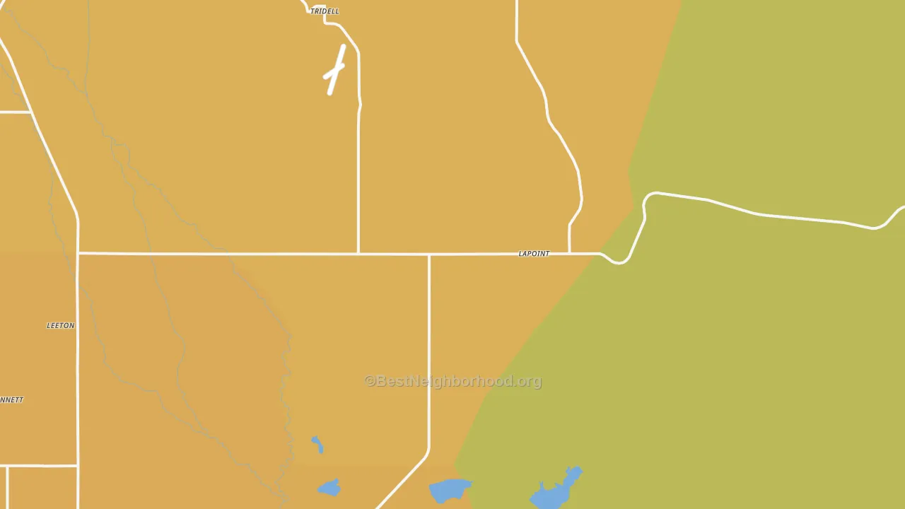 Map of the best neighborhoods in the 84039 area, with better matches in green and worse matches in red