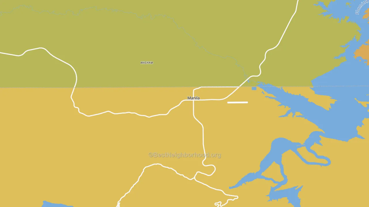 Map of the best neighborhoods in the 84046 area, with better matches in green and worse matches in red