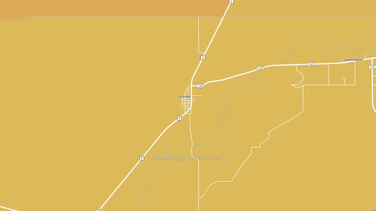 Map of the best neighborhoods in the 84640 area, with better matches in green and worse matches in red