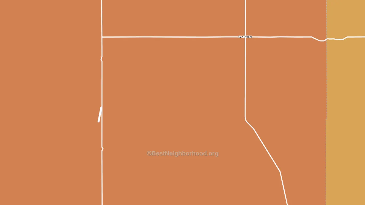 Map of the best neighborhoods in the 87011 area, with better matches in green and worse matches in red