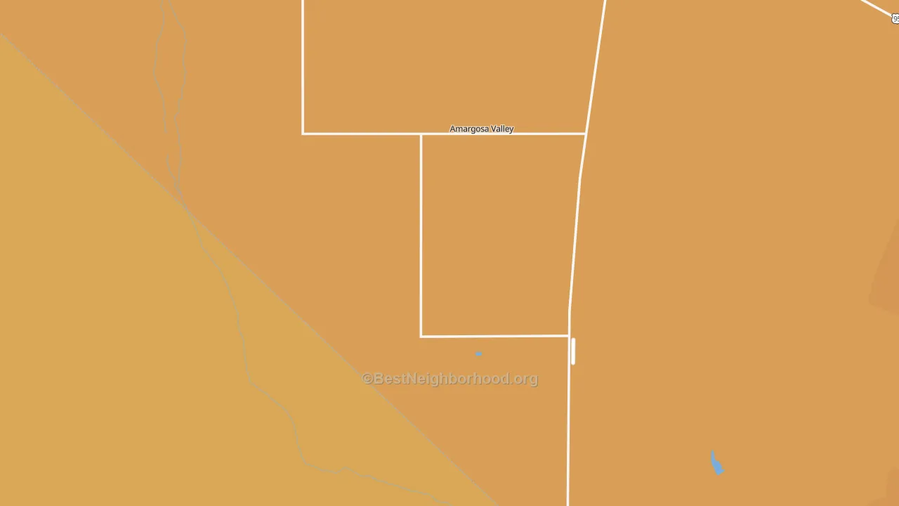 Map of the best neighborhoods in the 89020 area, with better matches in green and worse matches in red