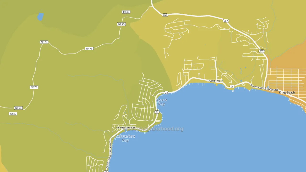 Map of the best neighborhoods in the 95604 area, with better matches in green and worse matches in red