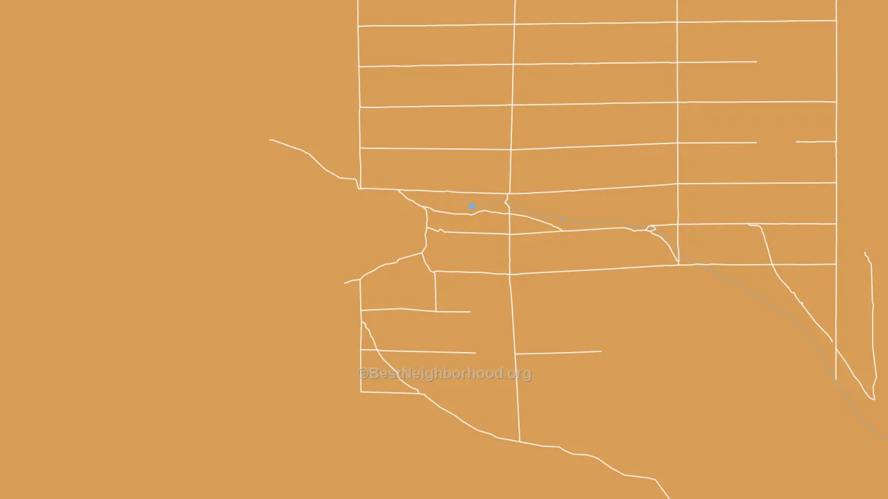 Map of the best neighborhoods in the 97709 area, with better matches in green and worse matches in red