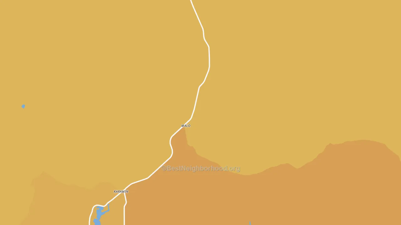 Map of the best neighborhoods in the 99150 area, with better matches in green and worse matches in red