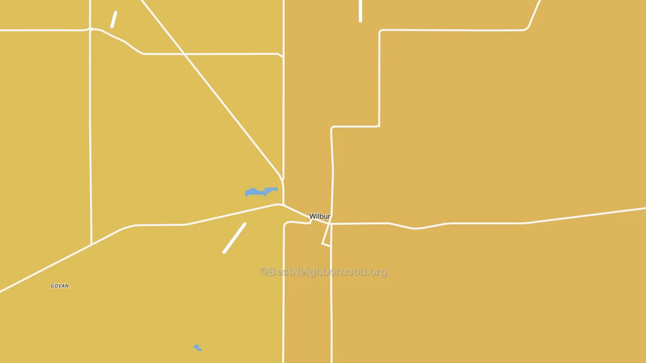 Map of the best neighborhoods in the 99185 area, with better matches in green and worse matches in red