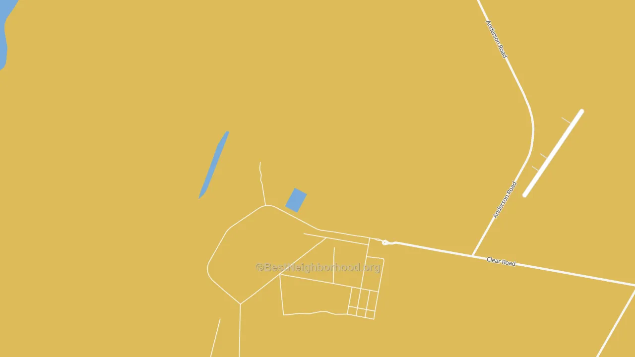Map of the best neighborhoods in the 99704 area, with better matches in green and worse matches in red