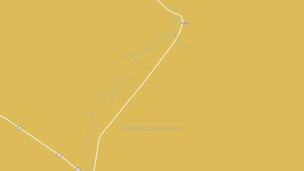 Map of the best neighborhoods in the Alzada area, with better matches in green and worse matches in red
