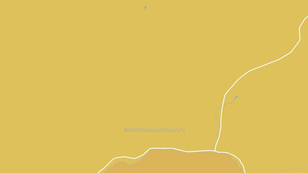 Map of the best neighborhoods in the Anaconda-Deer Lodge County area, with better matches in green and worse matches in red