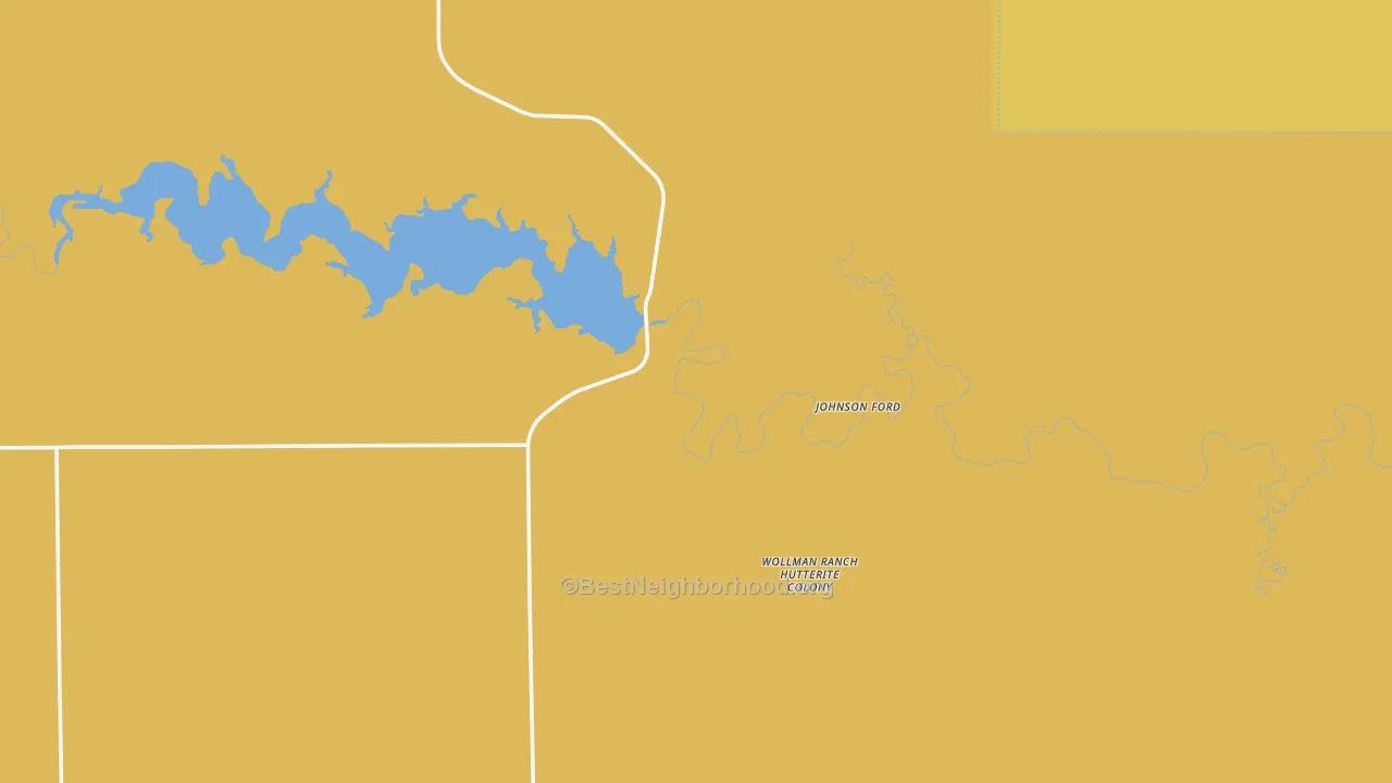 Map of the best neighborhoods in the Buckskin area, with better matches in green and worse matches in red