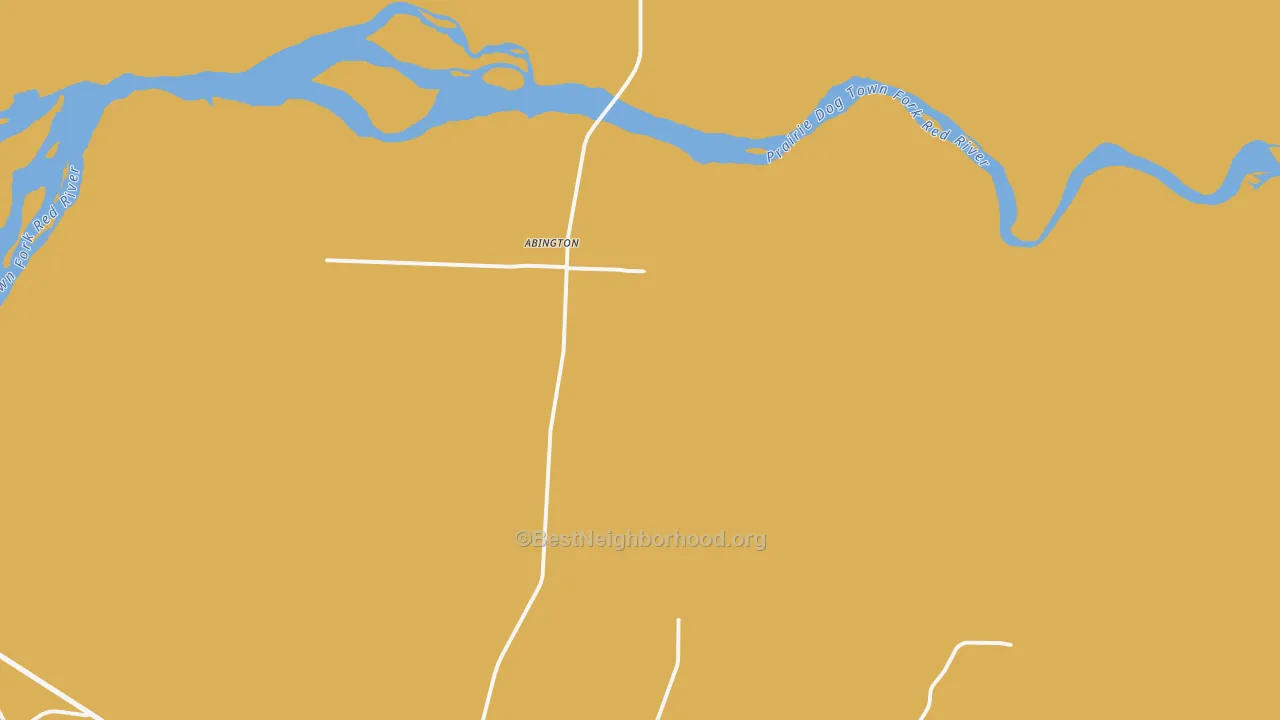 Map of the best neighborhoods in the Carey area, with better matches in green and worse matches in red