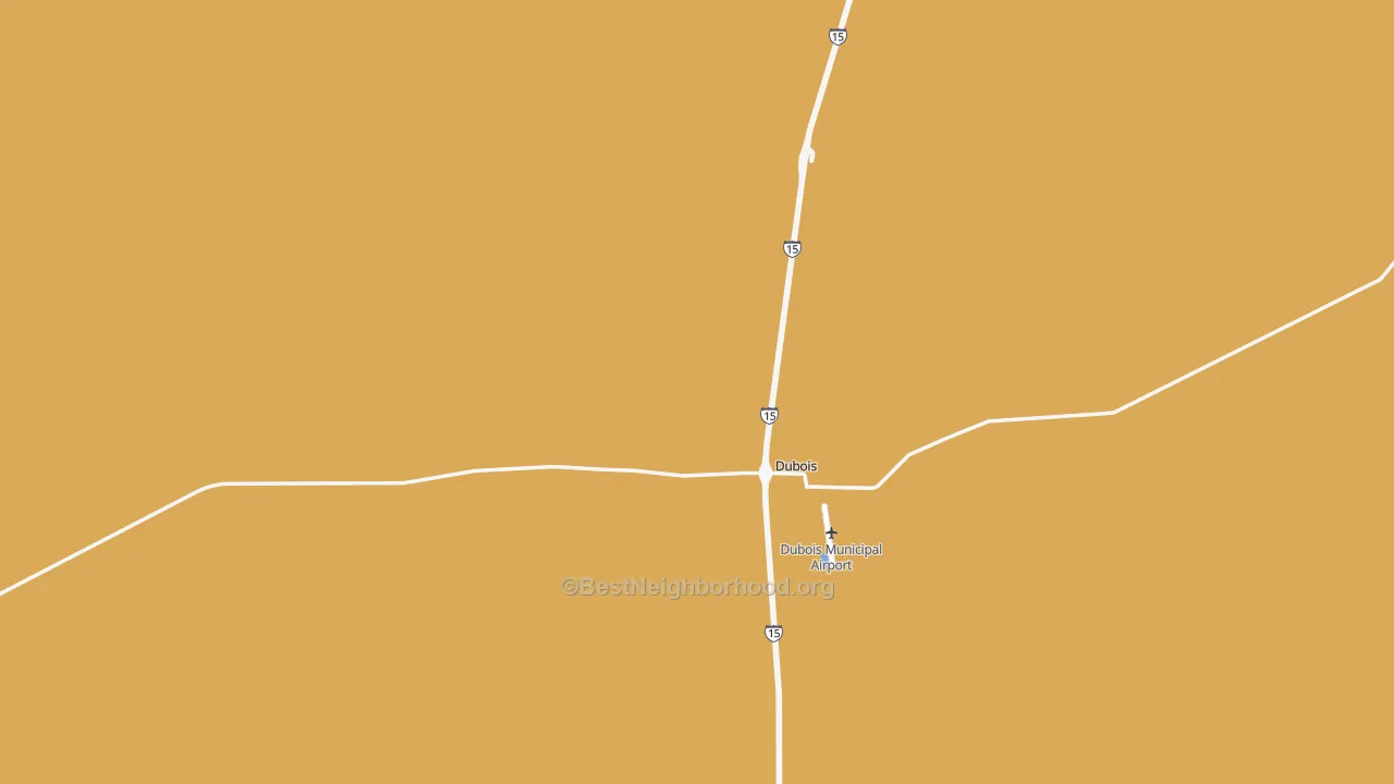 Map of the best neighborhoods in the Clark County area, with better matches in green and worse matches in red