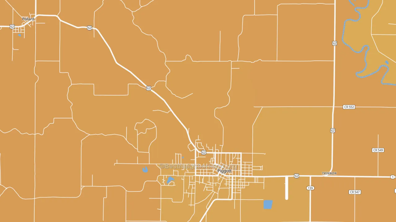 Map of the best neighborhoods in the Crockett area, with better matches in green and worse matches in red