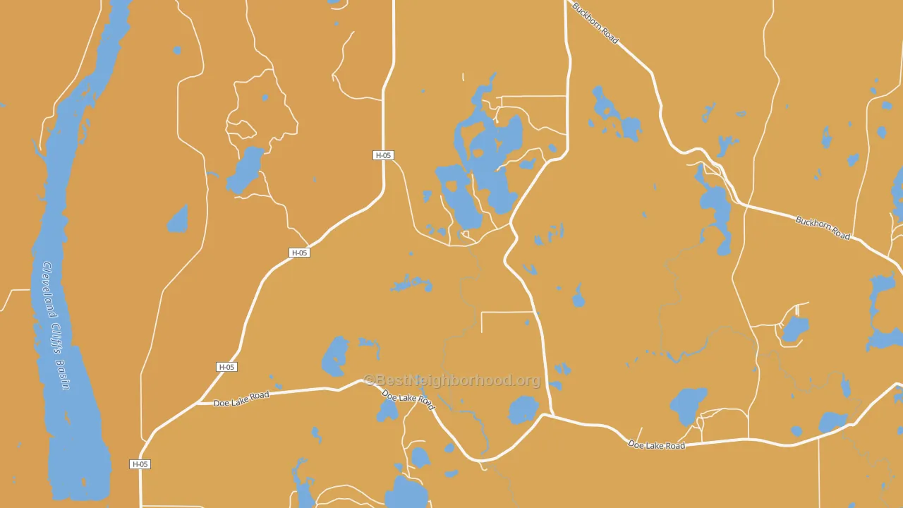 Map of the best neighborhoods in the Dixon area, with better matches in green and worse matches in red