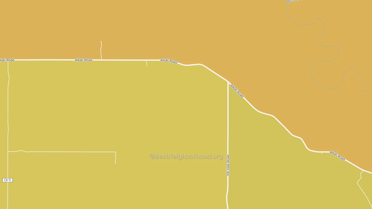 Map of the best neighborhoods in the Fairpoint area, with better matches in green and worse matches in red