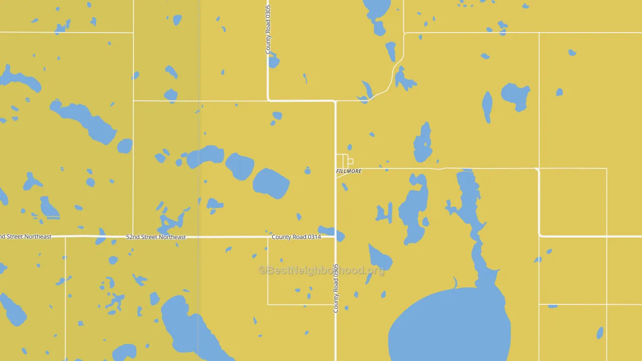 Map of the best neighborhoods in the Fillmore area, with better matches in green and worse matches in red