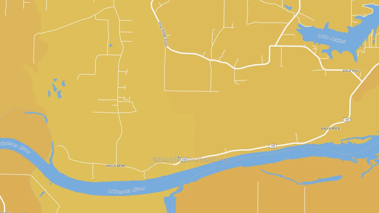 Map of the best neighborhoods in the Fowler area, with better matches in green and worse matches in red