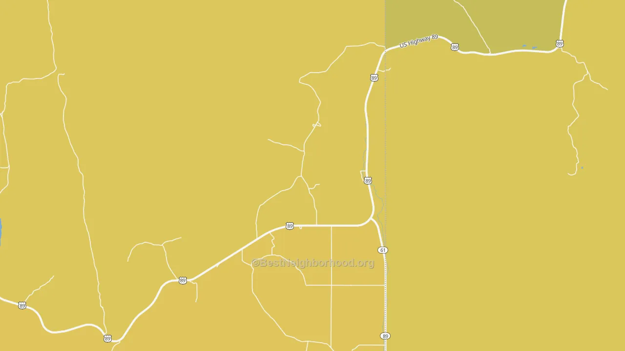 Map of the best neighborhoods in the Geneva area, with better matches in green and worse matches in red
