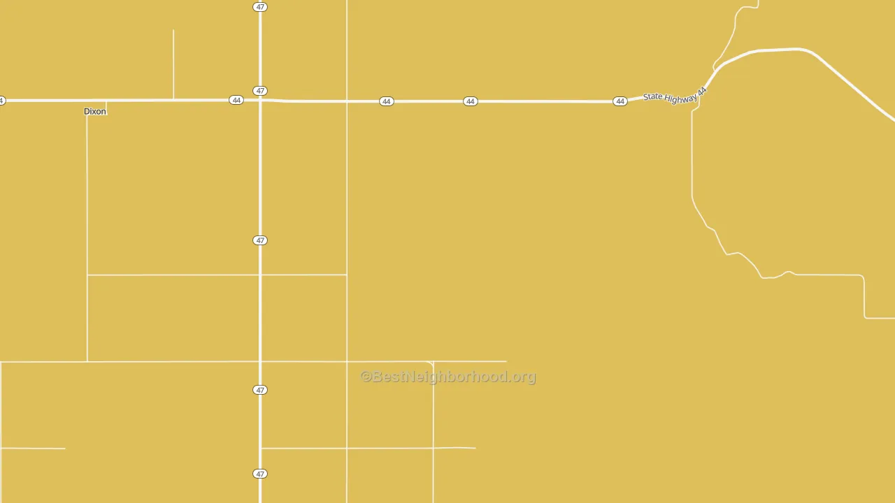 Map of the best neighborhoods in the Hartley area, with better matches in green and worse matches in red