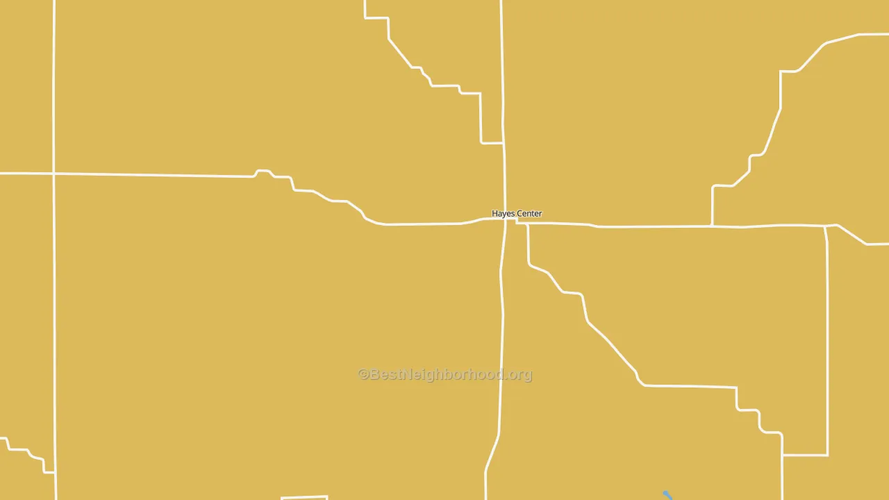 Map of the best neighborhoods in the Hayes County area, with better matches in green and worse matches in red